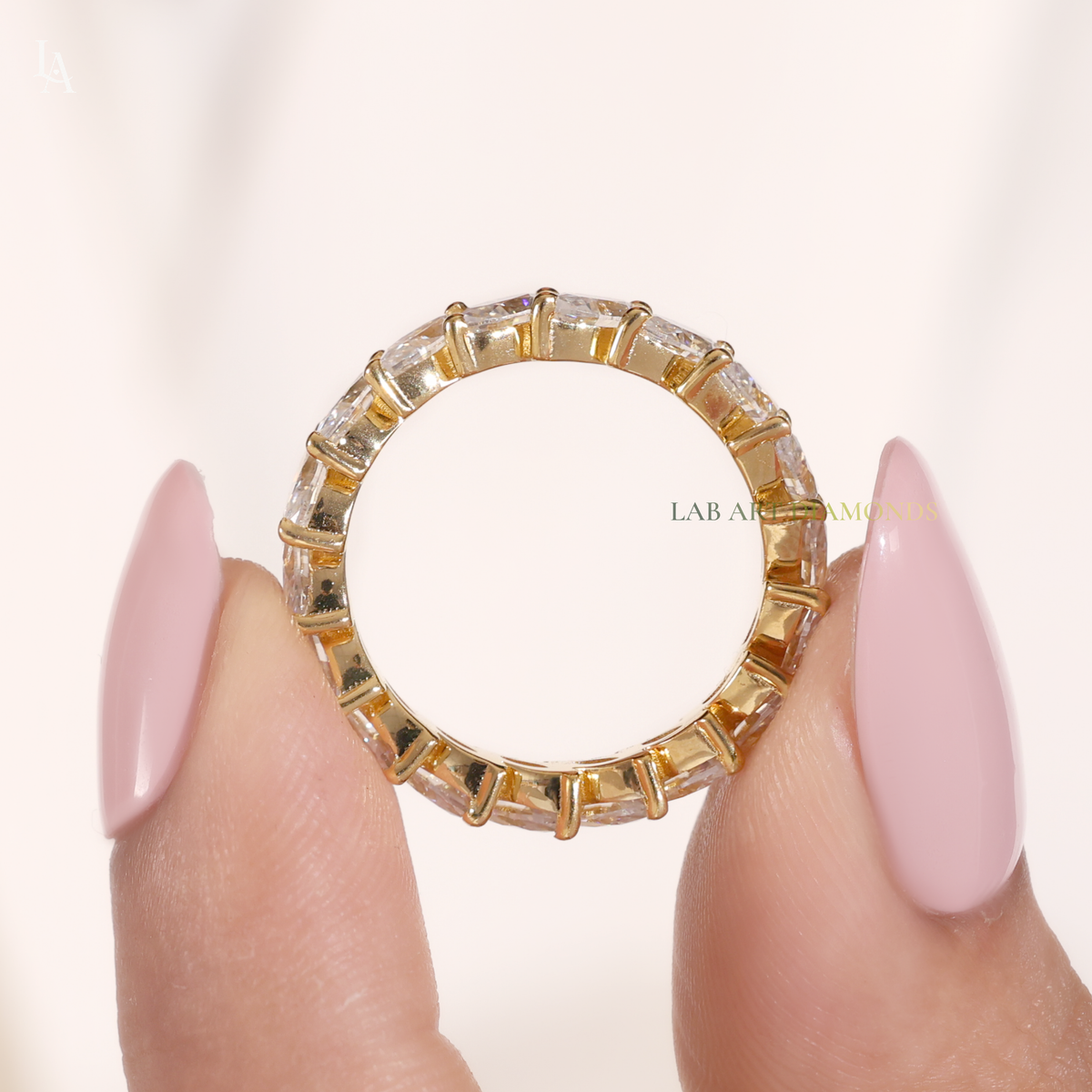 Marquise Cut East West Wedding Ring