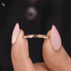 Open Cuff Ended Stacking Ring