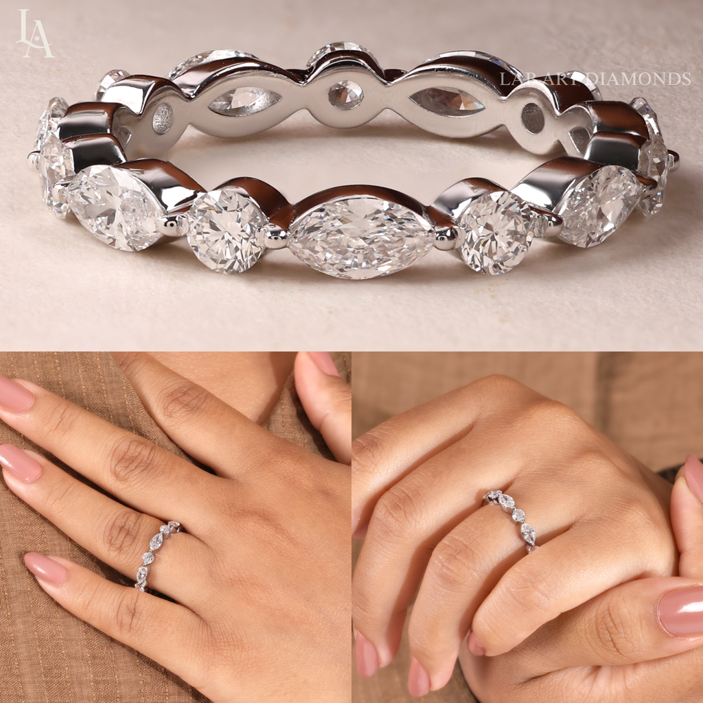 Marquise Diamond Full Eternity Ring
