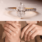 Classic Oval Cut Solitaire Engagement Ring