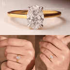 Oval Cut Solitaire Engagement Ring