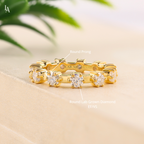 Round Brilliant Full Eternity Band