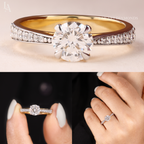Round Cut Engagement Ring