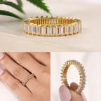 Bagutte Cut Full Eternity Band