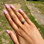 Elongated Emerald Cut Engagement Ring