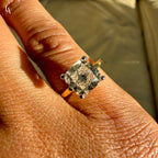 Cushion Cut Solitaire Engagement Ring