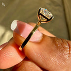 Cushion Cut Solitaire Engagement Ring