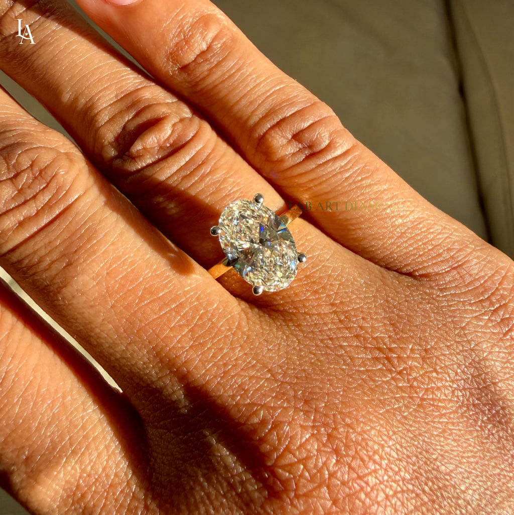 Pear Cut Solitaire Engagement Ring