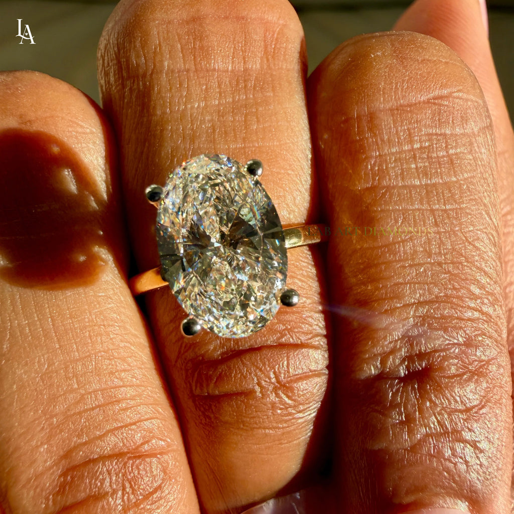 Pear Cut Solitaire Engagement Ring