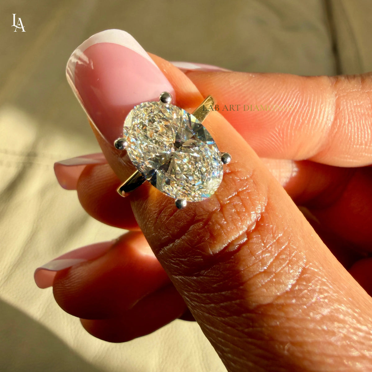 Pear Cut Solitaire Engagement Ring