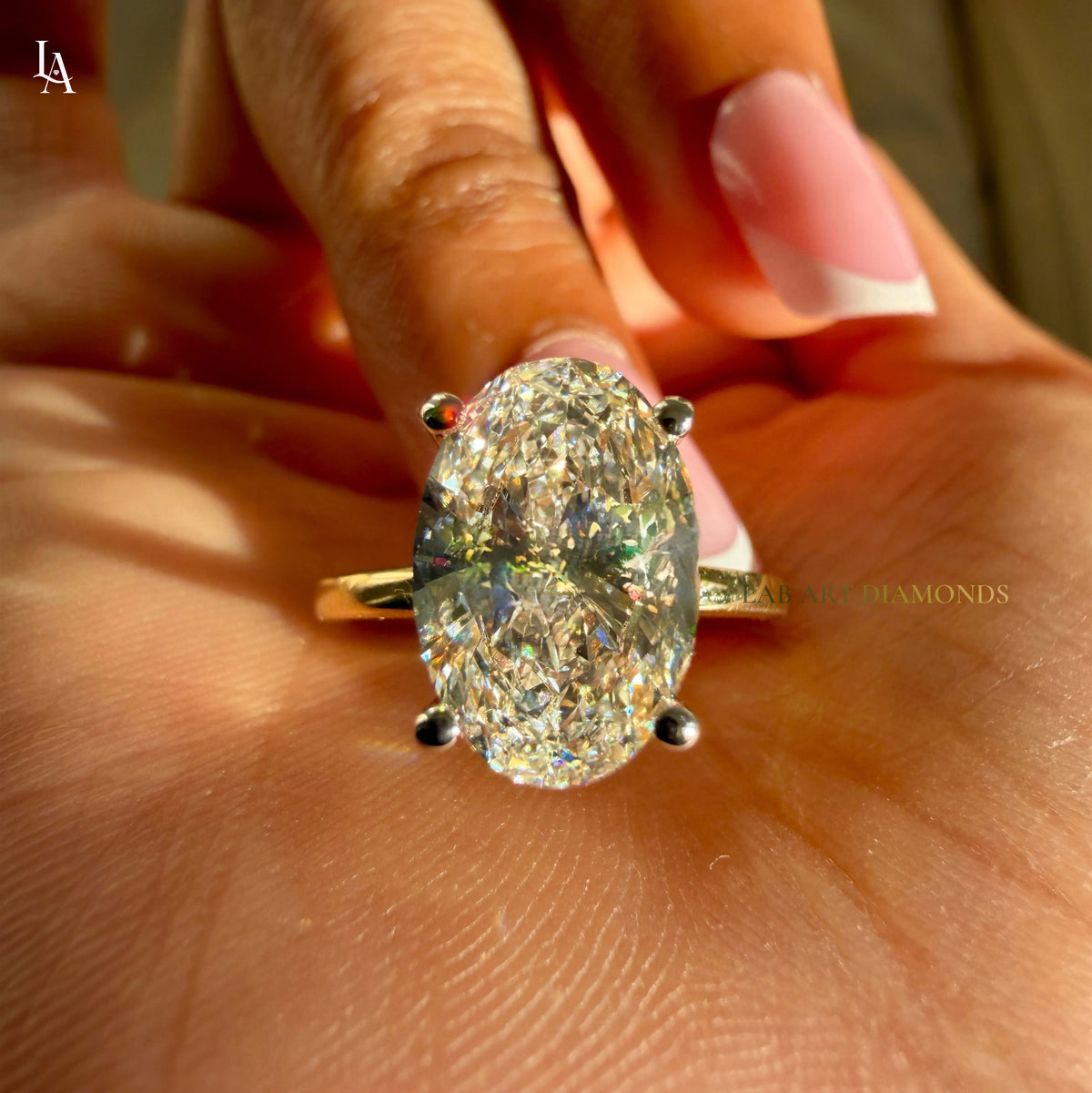 Pear Cut Solitaire Engagement Ring