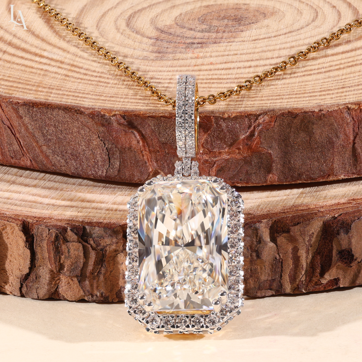 Radiant Cut Pendent