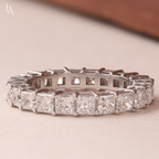 Princess Cut Full Eternity Band