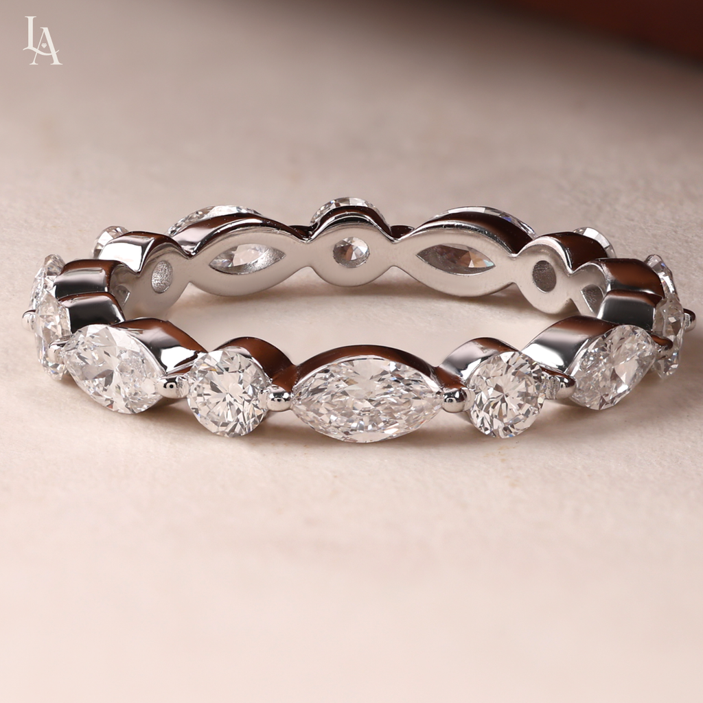 Marquise Diamond Full Eternity Ring