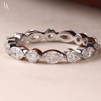 Marquise Diamond Full Eternity Ring