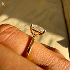 Princess Cut Solitaire Engagement Ring