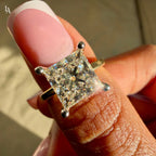 Princess Cut Solitaire Engagement Ring