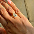 Pear Cut Solitaire Engagement Ring