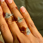 Pear Cut Solitaire Engagement Ring