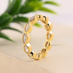 Marquise Cut Full Eternity Ring
