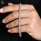 Classic Asscher Cut Tennis Bracelet