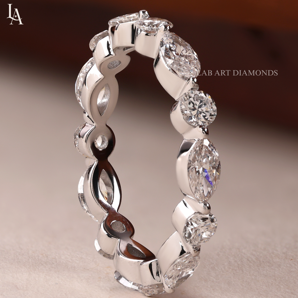 Marquise Diamond Full Eternity Ring