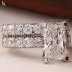 Radiant Cut Bridal Set & Engagement Ring