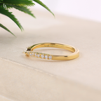 Open Cuff Ended Stacking Ring