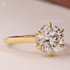 Round Cut Solitaire Engagement Ring