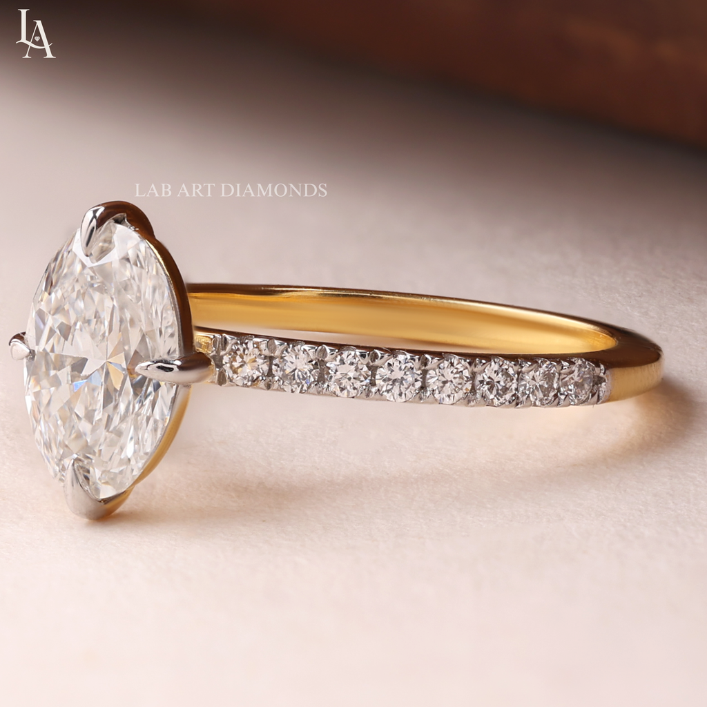 Classic Oval Cut Solitaire Engagement Ring