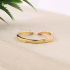 Open Cuff Ended Stacking Ring