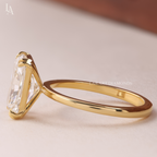 Radiant Cut Solitaire Engagement Ring