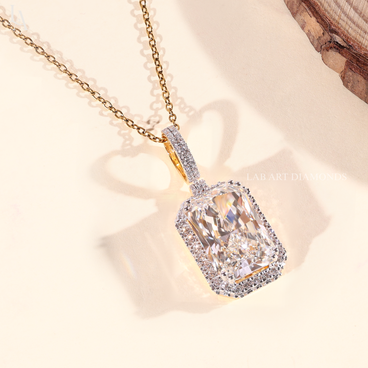 Radiant Cut Pendent