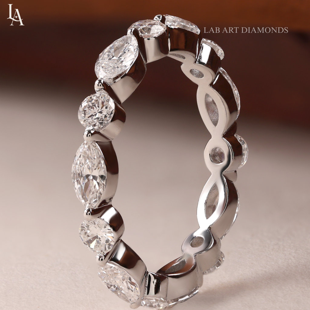 Marquise Diamond Full Eternity Ring