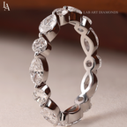 Marquise Diamond Full Eternity Ring