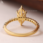 Marquise Cut Solitaire Engagement Ring
