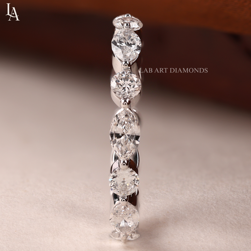 Marquise Diamond Full Eternity Ring