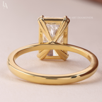 Radiant Cut Solitaire Engagement Ring