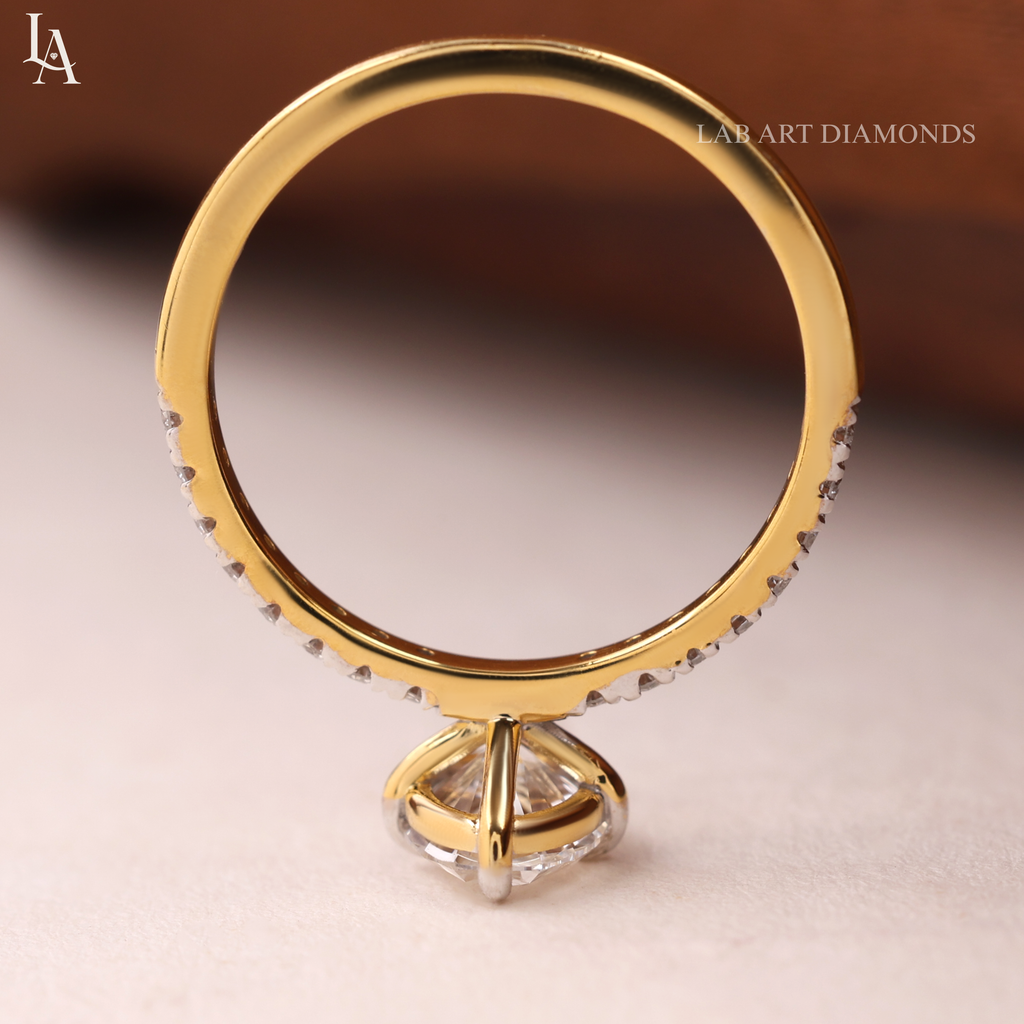 Classic Oval Cut Solitaire Engagement Ring