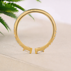 Open Cuff Ended Stacking Ring