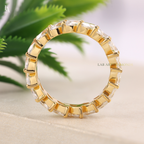 Marquise Cut East West Wedding Ring