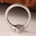 Marquise-Cut Real Lab Grown Diamond Ring
