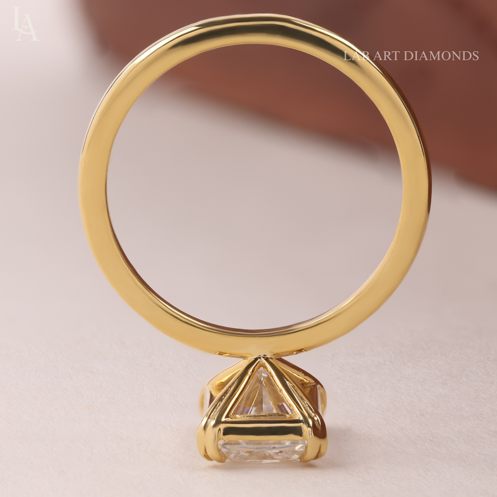 Radiant Cut Solitaire Engagement Ring