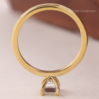 Emerald Cut Solitaire Engagement Ring