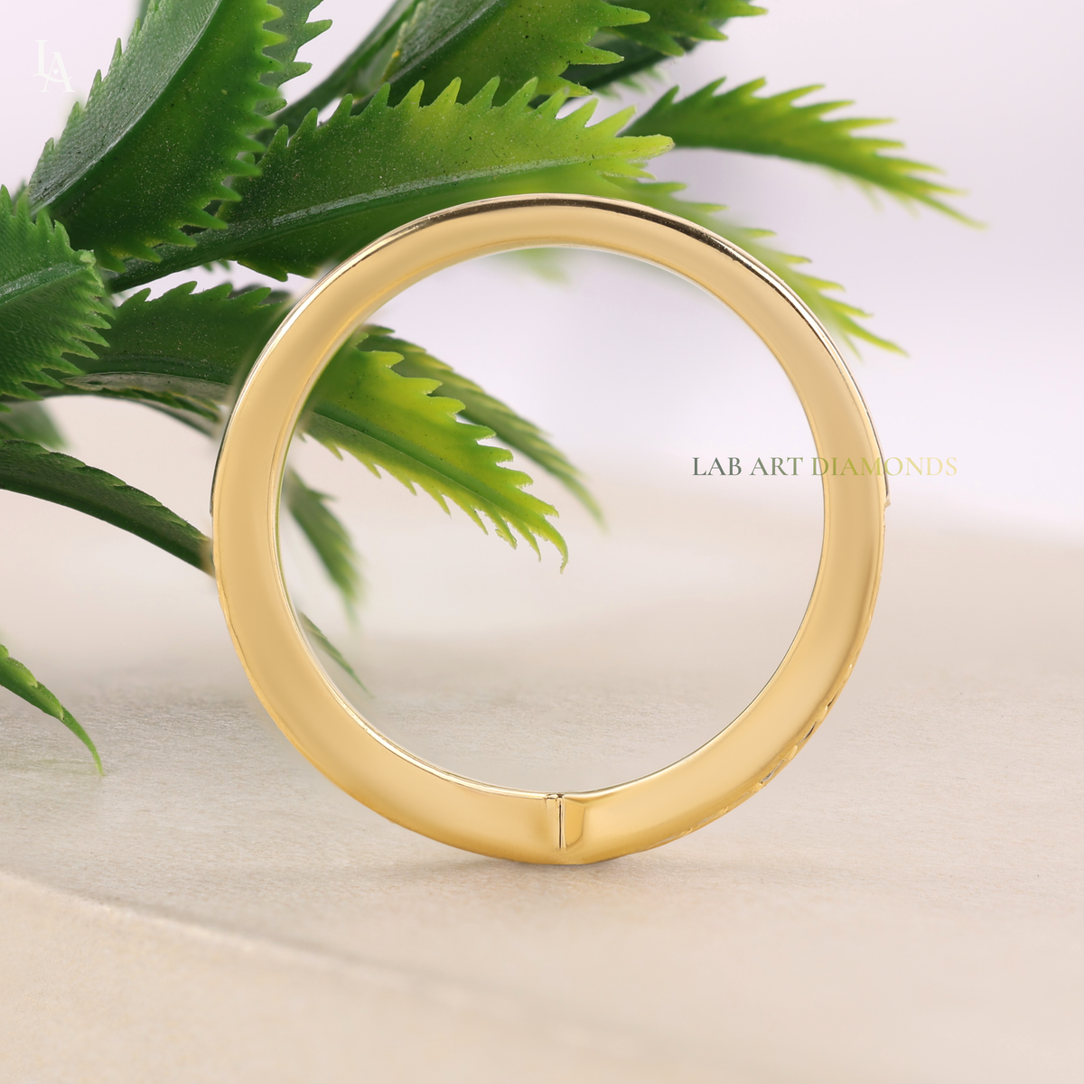 Curved Wishbone V shape Stacking Ring