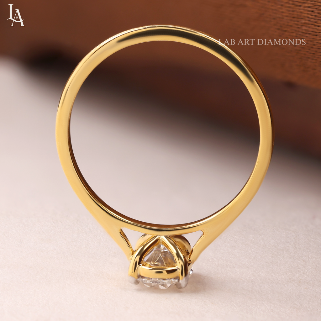 Oval Cut Solitaire Engagement Ring