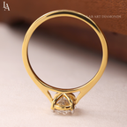Oval Cut Solitaire Engagement Ring