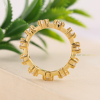 Round Brilliant Full Eternity Band
