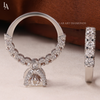 Radiant Cut Bridal Set & Engagement Ring