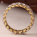 Round Cut Full Eternity Band
